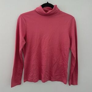 L.L. Bean Women's Long Sleeve Rose turtleneck